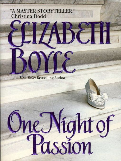 Title details for One Night of Passion by Elizabeth Boyle - Wait list